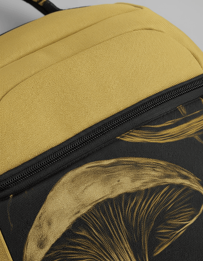 FORGING - Large Backpack with Mushroom Print - Sofia Isella Riff