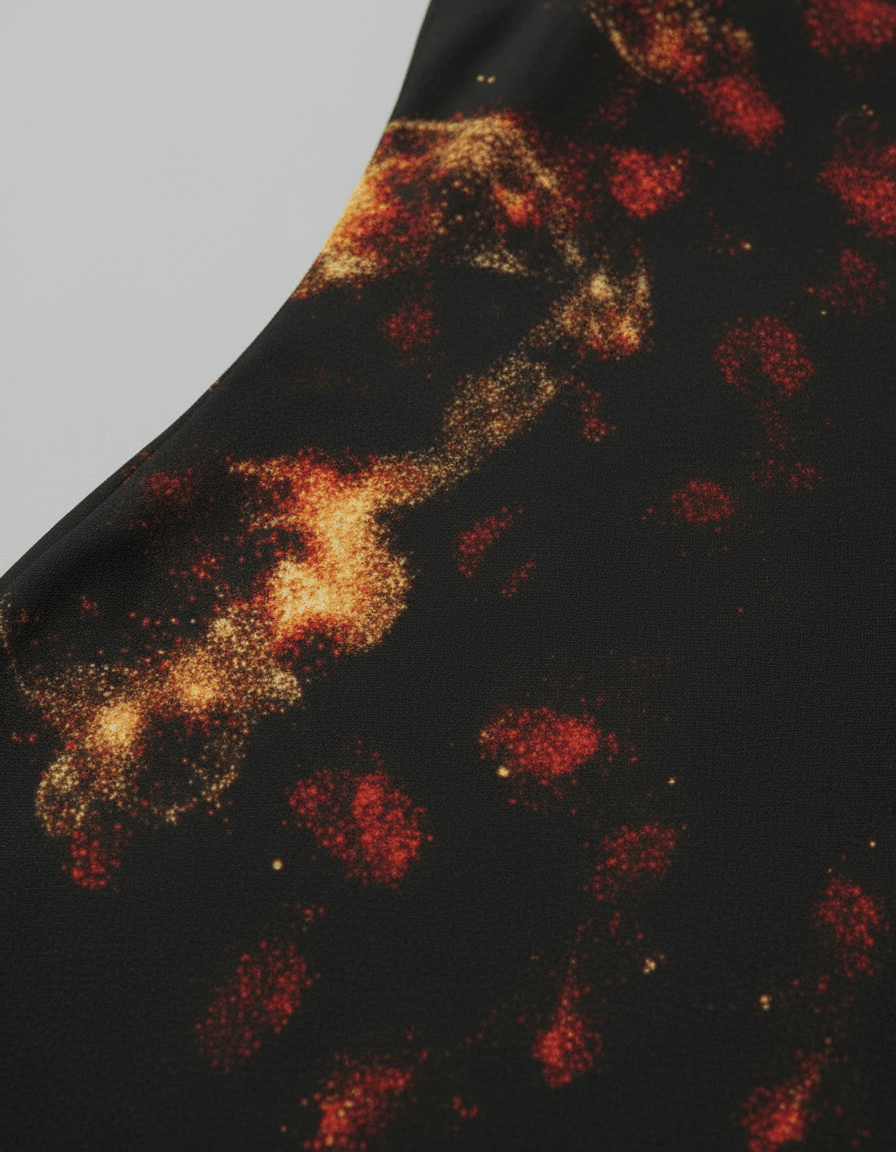 BUTTERFLY DISTORTION by Riffhaus - Dress | Length To Ankle #GARDEN