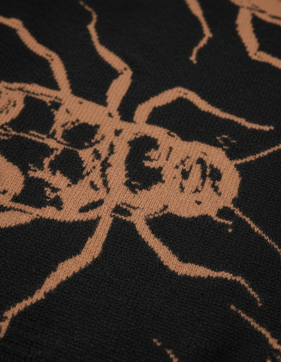 BUGS by Riffhaus - Unisex Knitted Cardigan #GARDEN