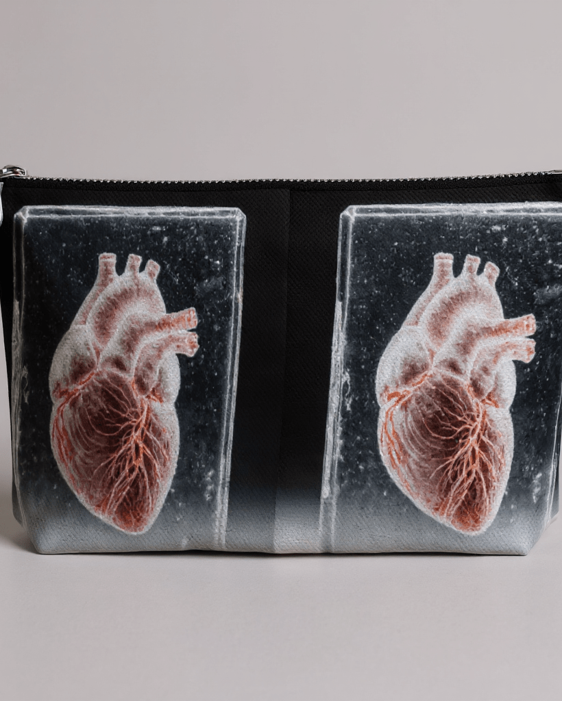 FROZEN HEART by Riffhaus - Makeup Bag Gift - Frozen Aurora Riff