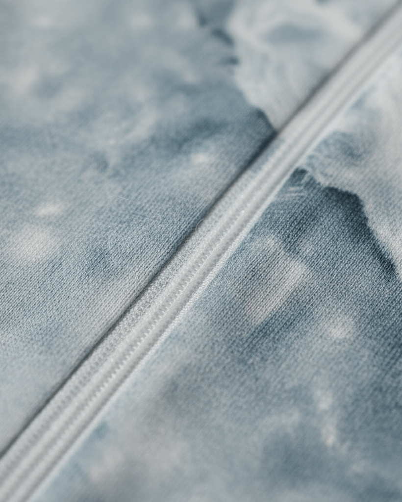 RIVER by Riffhaus - Mock Turtleneck Dress - Aurora Frozen Riff