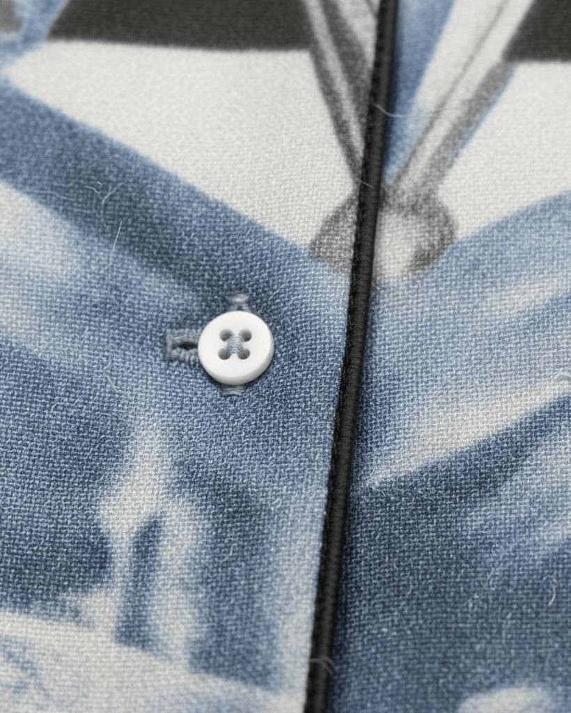 ICE CASTLE by Riffhaus - Women's Imitation Silk Pajama Set With Short Sleeve - Aurora Frozen Riff