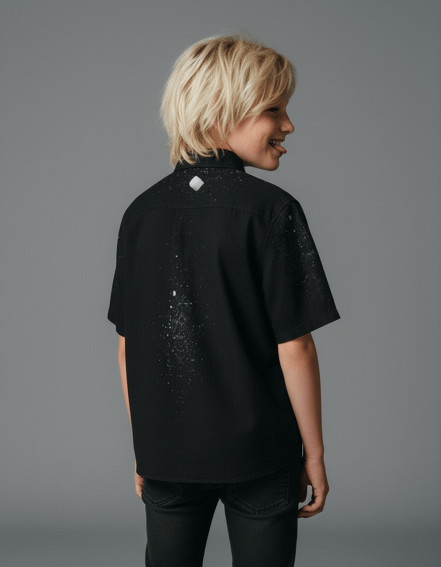 SUGAR LINE by Riffhaus - Children's Shirt With Pocket | 125GSM Cotton - Riff on Rosalía's Berghain