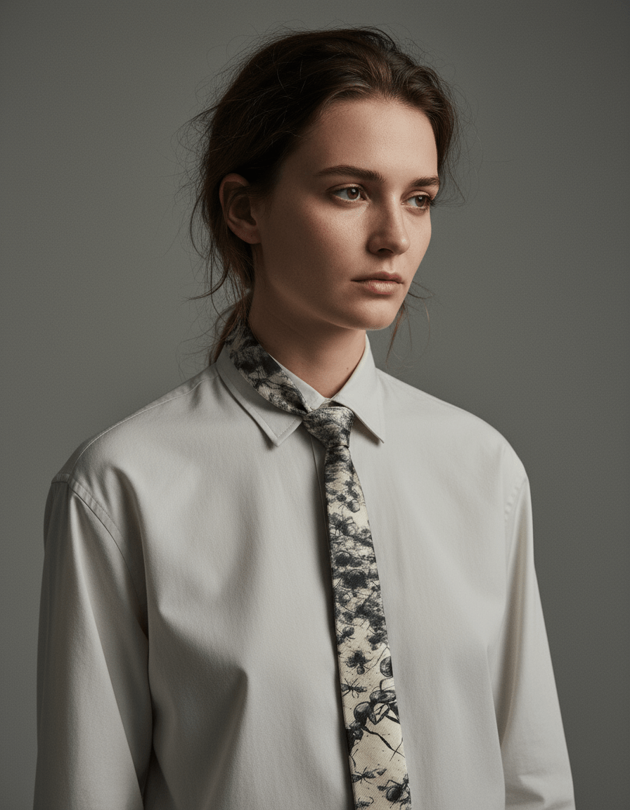 ANTS on a tie - for weirdos and Sofia Isella Lovers only