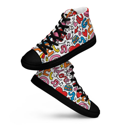 ME - high top canvas shoes [women's size] - Rachel Chinouriri Riff