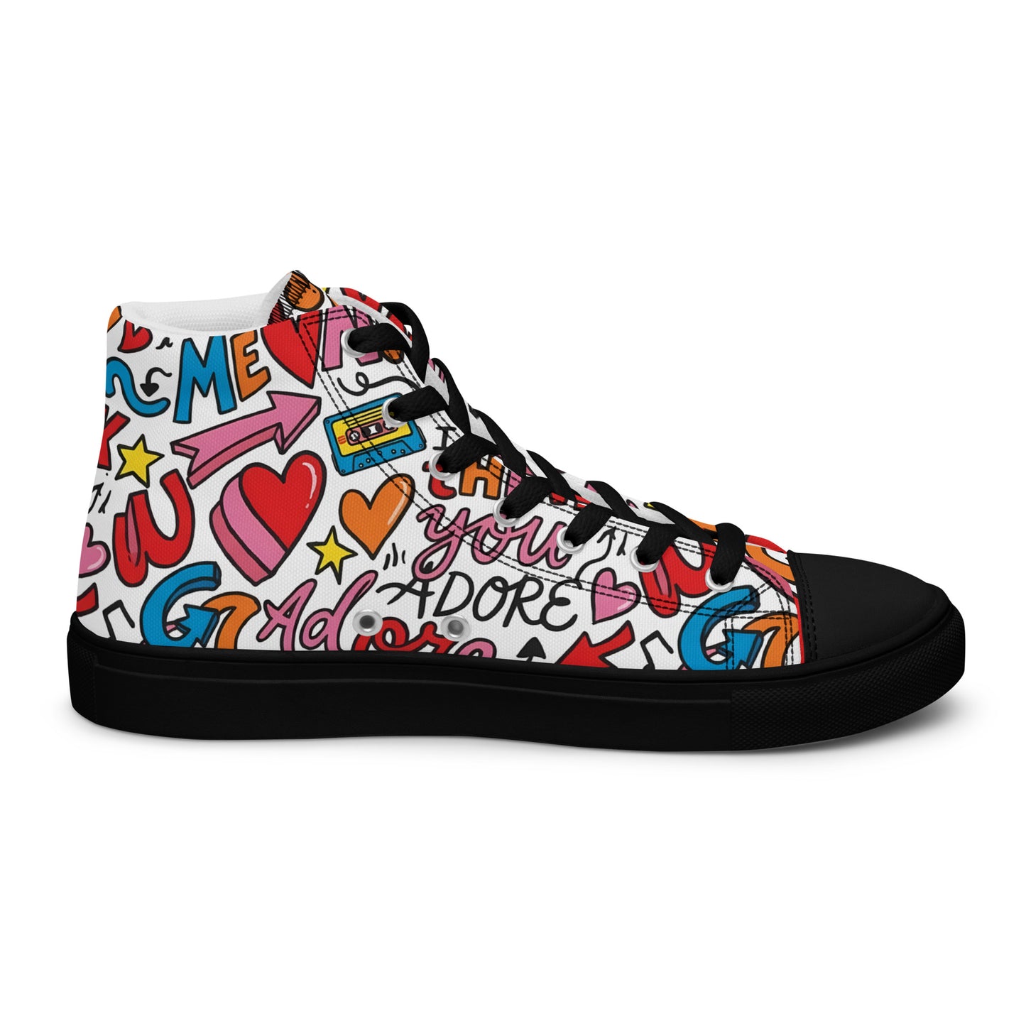 ME - high top canvas shoes [women's size] - Rachel Chinouriri Riff