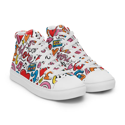 ME - high top canvas shoes [women's size] - Rachel Chinouriri Riff