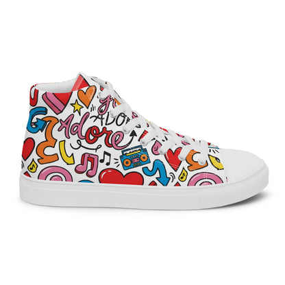 ME - high top canvas shoes [women's size] - Rachel Chinouriri Riff